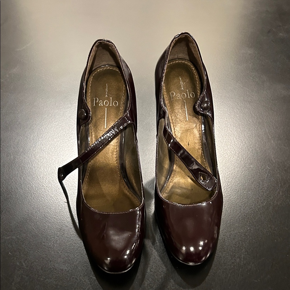 Paolo Women's Dark Burgundy Heels